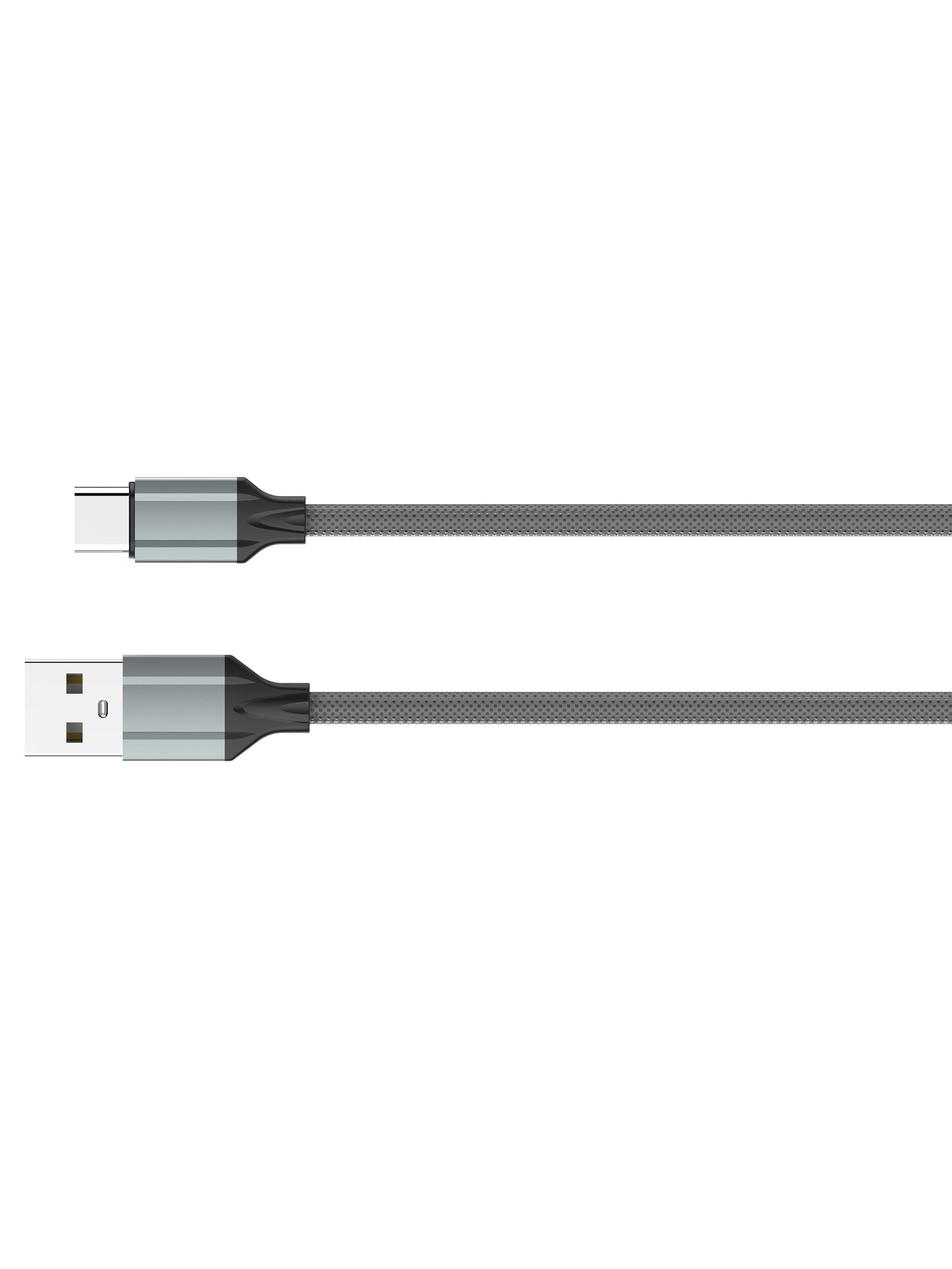 фото Ldnio ls491/ usb кабель type-c/ 1m/ 2.4a/ медь: 86 жил/ магнитная оплетка/ gray