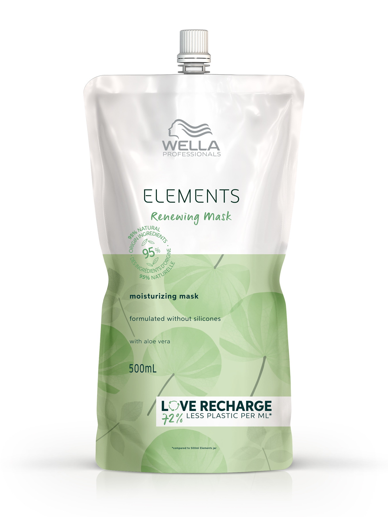 Маска ELEMENTS RENEWING для увлажнения волос Wella Professionals обновляющая 500 мл трехшаговая обновляющая программа премьер