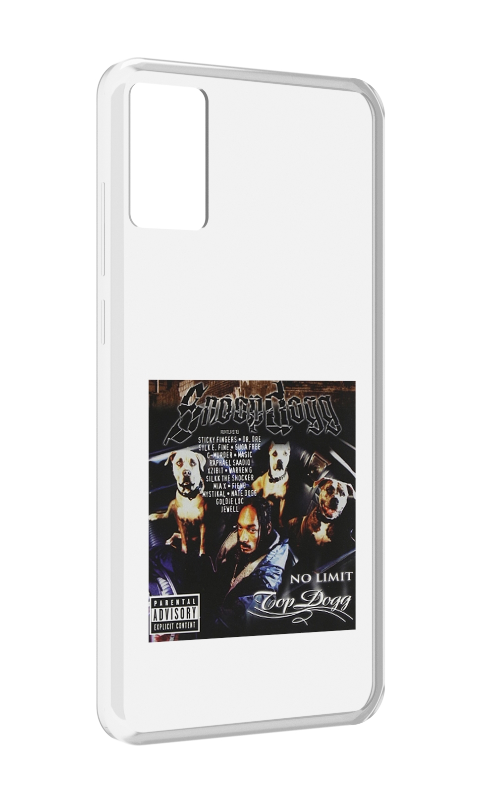 

Чехол MyPads Snoop Dogg NO LIMIT TOP DOGG для CUBOT P50, Прозрачный, Tocco