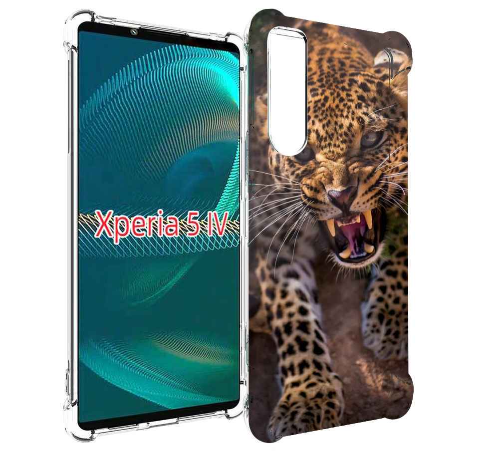 

Чехол MyPads Злой-гепард для Sony Xperia 5 IV (5-4), Прозрачный, Tocco