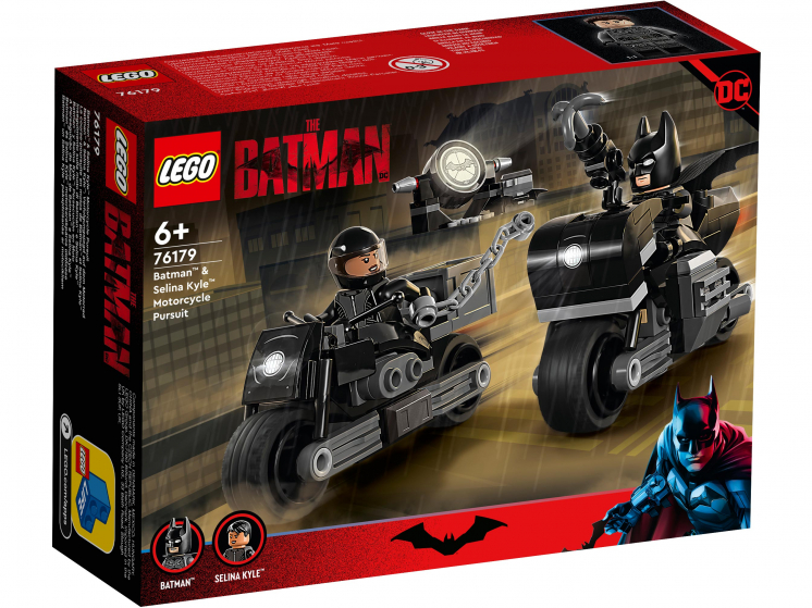 

Конструктор LEGO Super Heroes Бэтмен и Селина Кайл: погоня на мотоцикле 76179