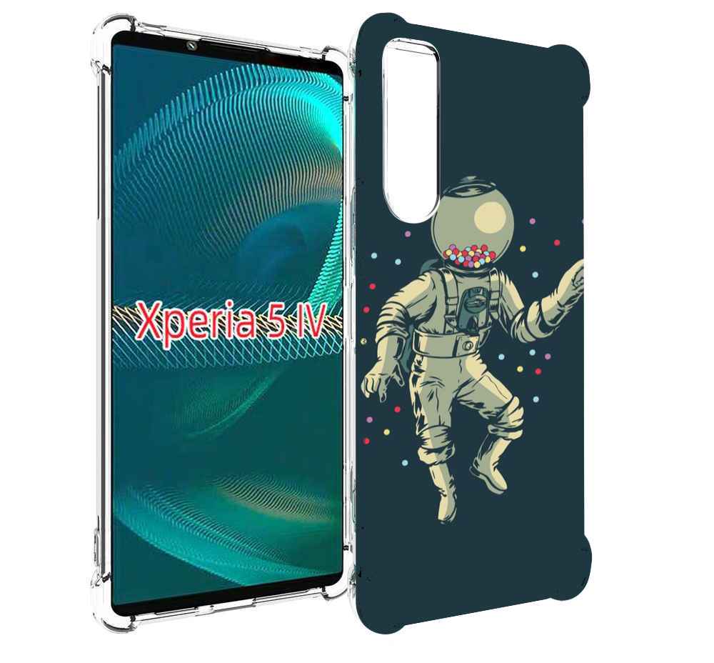 

Чехол MyPads Космонавт для Sony Xperia 5 IV (5-4), Прозрачный, Tocco