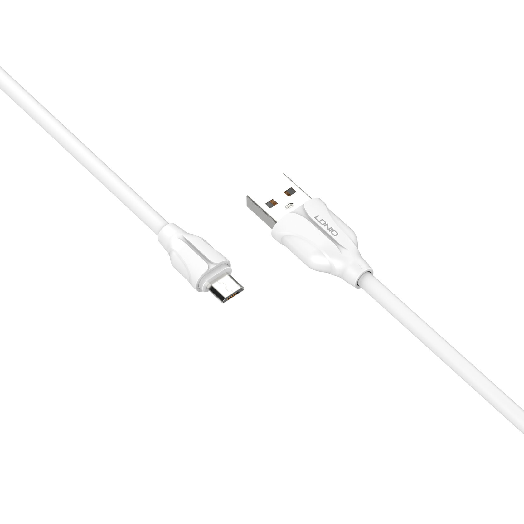 фото Ldnio ls362/ usb кабель micro/ 2m/ 2.4a/ медь: 120 жил/ white