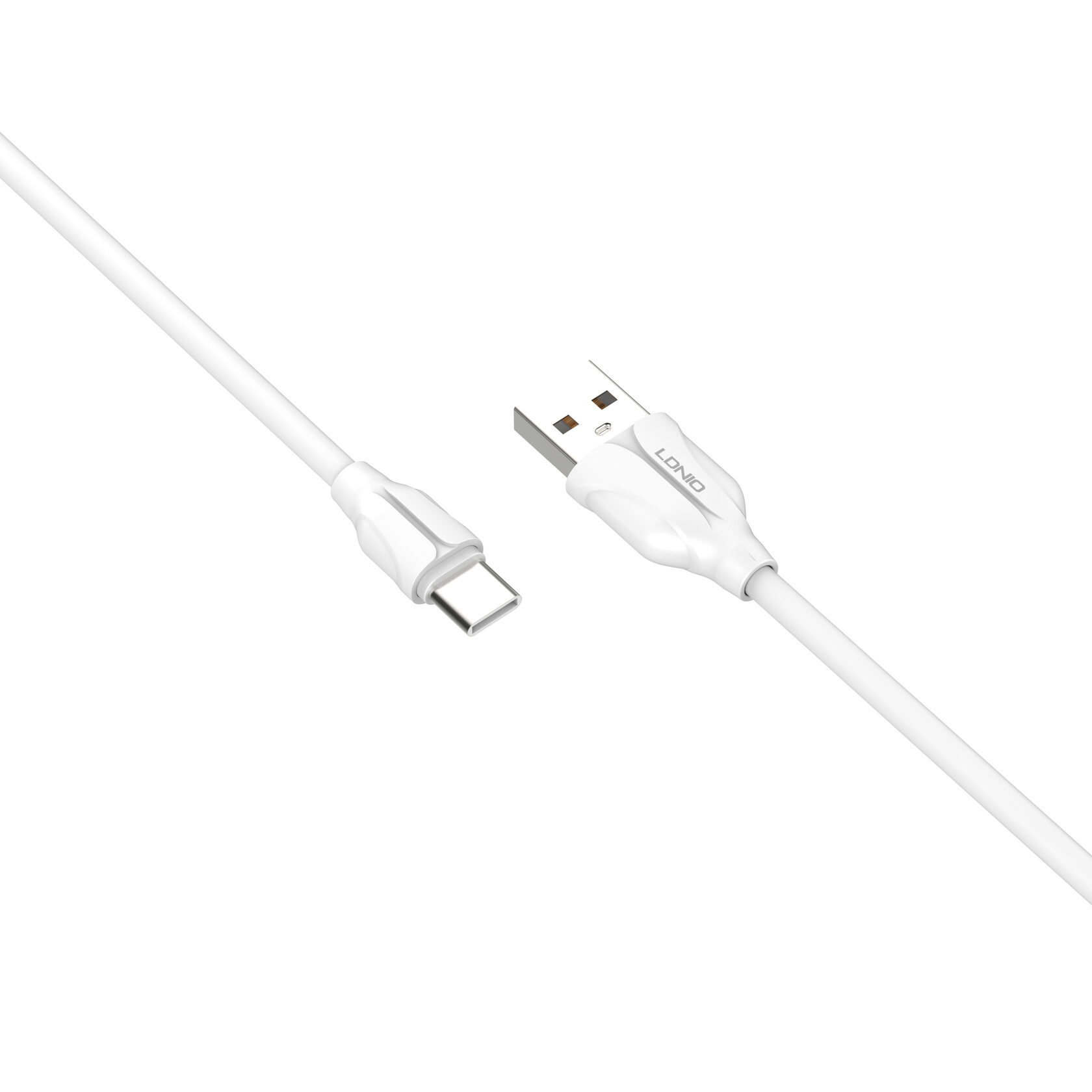 фото Ldnio ls362/ usb кабель type-c/ 2m/ 2.4a/ медь: 120 жил/ white