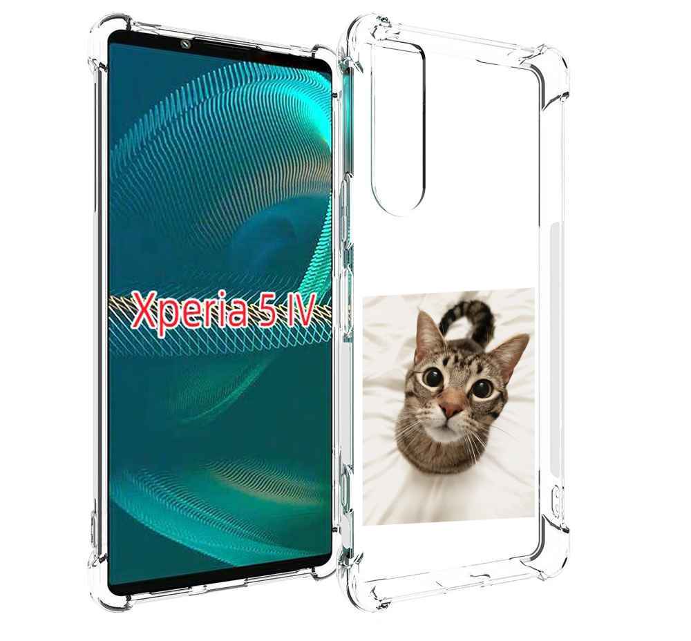 

Чехол MyPads Котик для Sony Xperia 5 IV (5-4), Прозрачный, Tocco