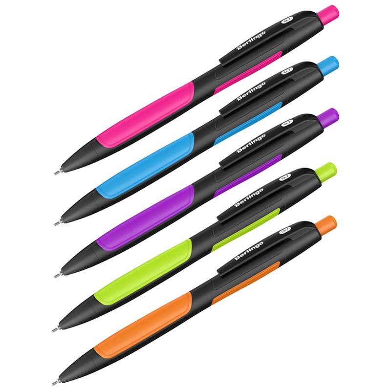 

Ручка шариковая BERLINGO "Color Zone 2", синяя, 0,7мм, арт. 319388 - (20 шт.)