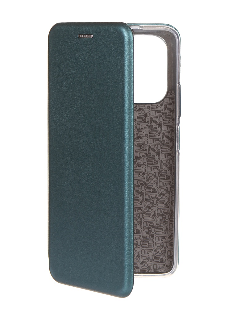 фото Чехол wellmade для poco f3 book case dark green wm-0067-gn