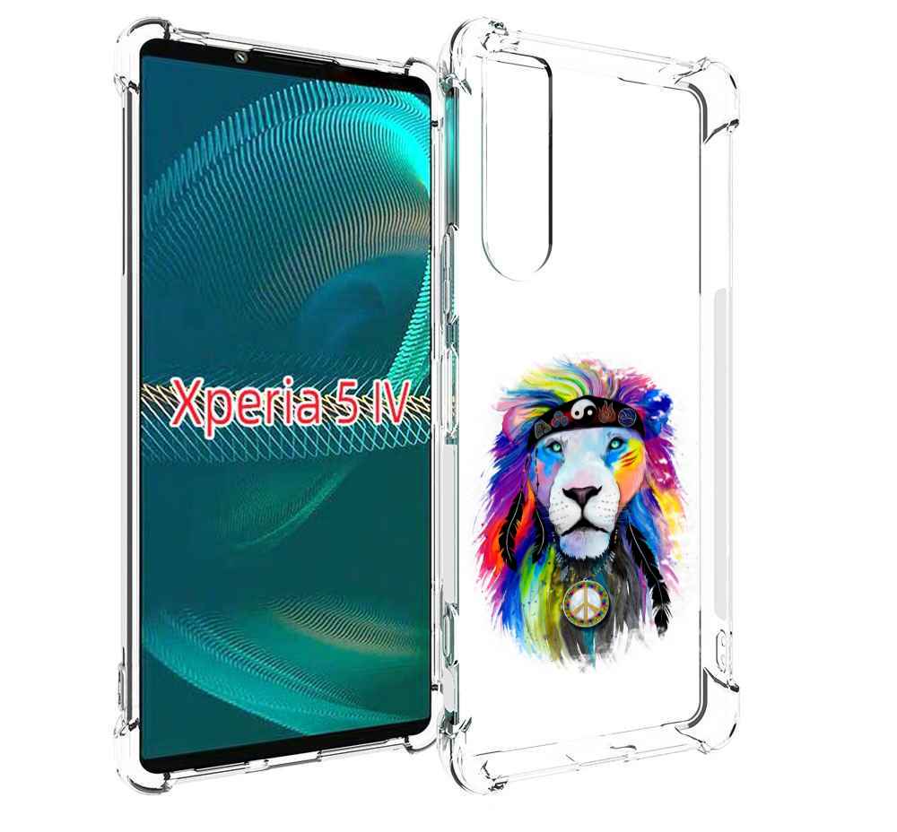 

Чехол MyPads Лев 3 для Sony Xperia 5 IV (5-4), Прозрачный, Tocco