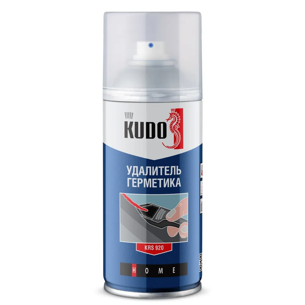 Удалитель герметика универсальный Kudo KRS-920, 210 мл синие автомобильные салфетки для удаления герметика higen