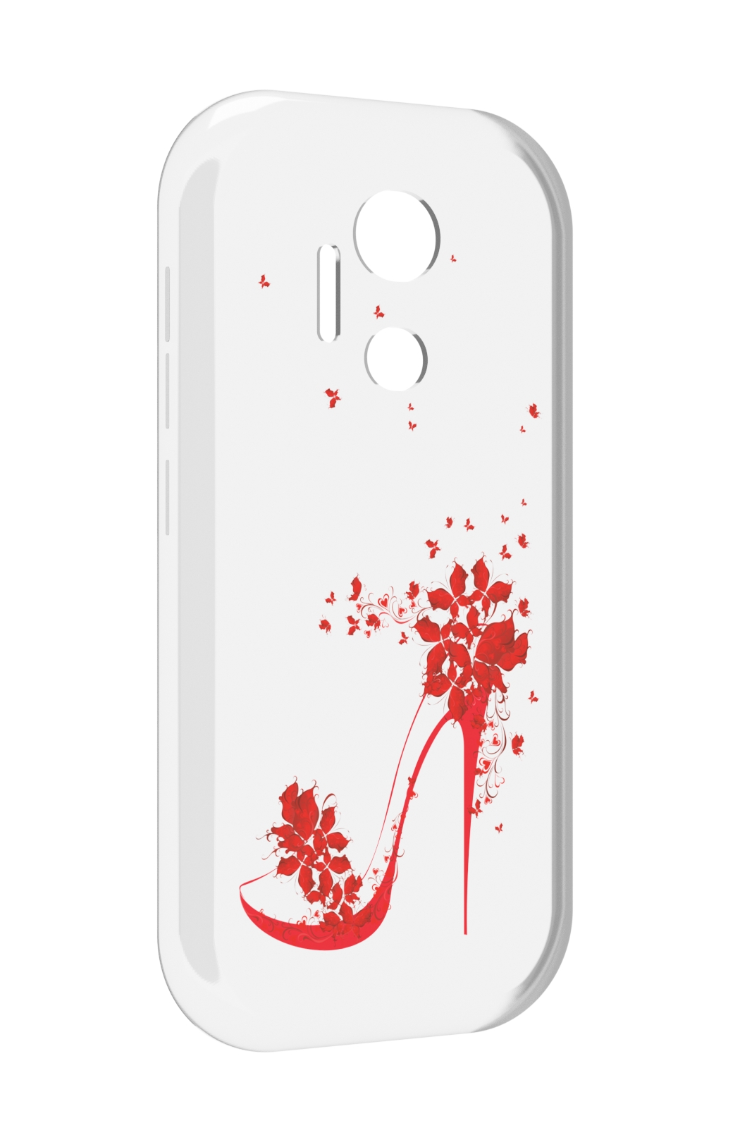 

Чехол MyPads каблук-в-цветах для doogee x97 pro, Прозрачный, Tocco