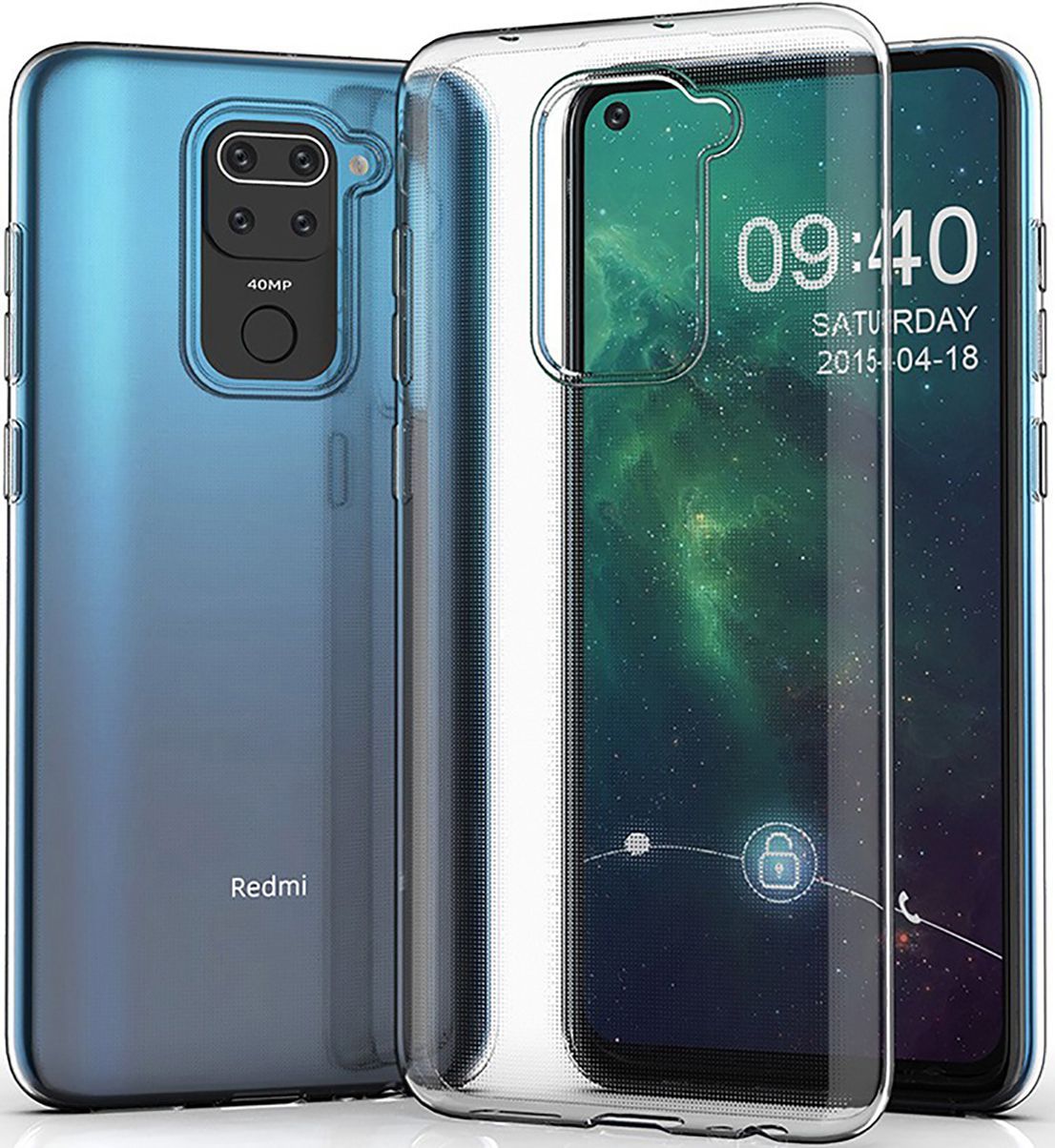 

Защитный чехол на Xiaomi Redmi Note 9 / Сяоми Редми Ноут 9 прозрачный, 108
