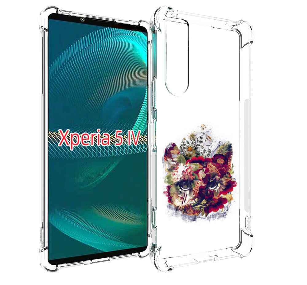 

Чехол MyPads Лиса в цветах-2 для Sony Xperia 5 IV (5-4), Прозрачный, Tocco