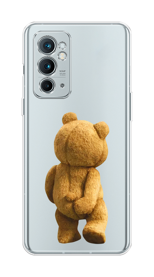 

Чехол на OnePlus 9RT "Медвежья спина", Коричневый;прозрачный, 152050-1