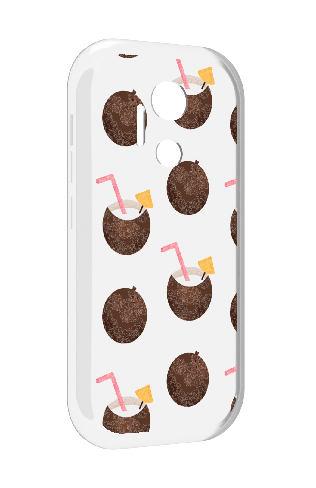

Чехол MyPads кокосики для doogee x97 pro, Прозрачный, Tocco