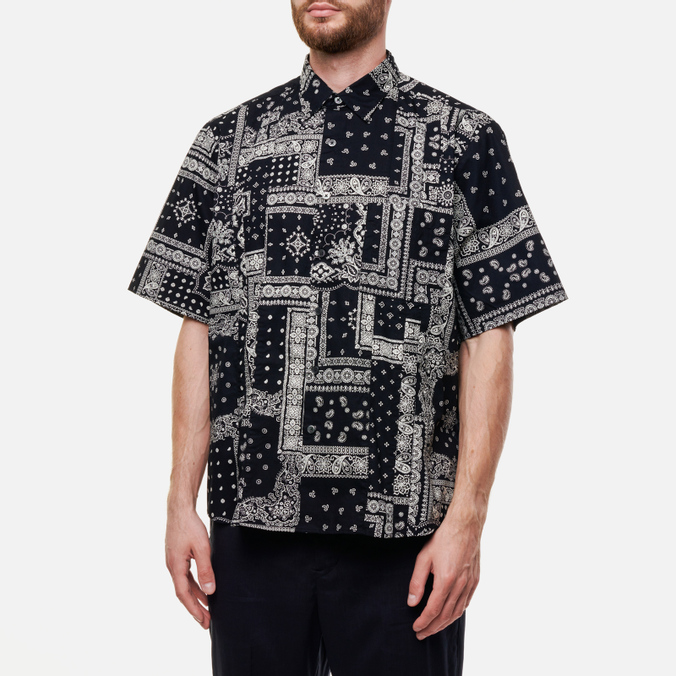 

Рубашка мужская SOPHNET. SOPH-220017-BLACK черная M, SOPH-220017-BLACK