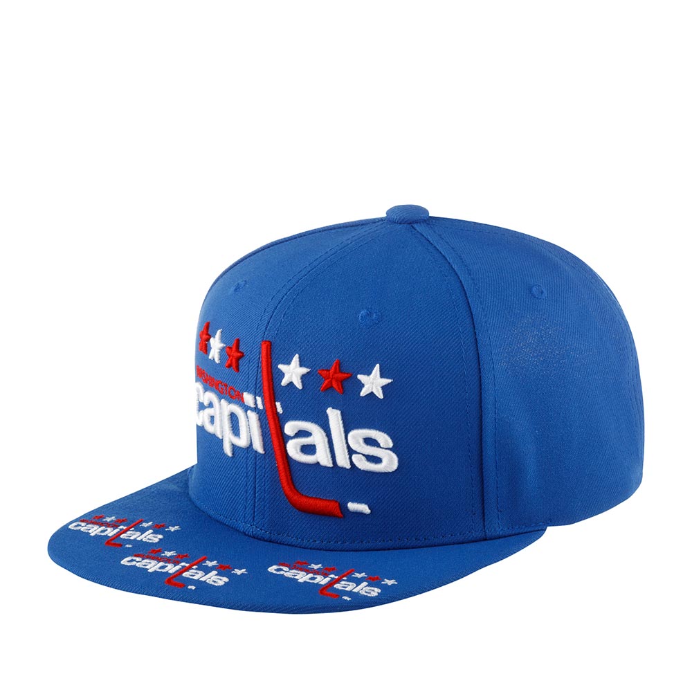 Бейсболка унисекс MITCHELL NESS 6HSSSH22089-WCABLUE синяя one size