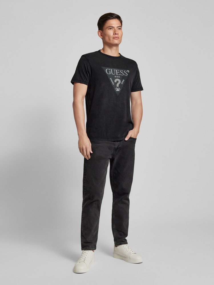 

Футболка мужская Guess M4YI05I3Z14 черная L, Черный, M4YI05I3Z14