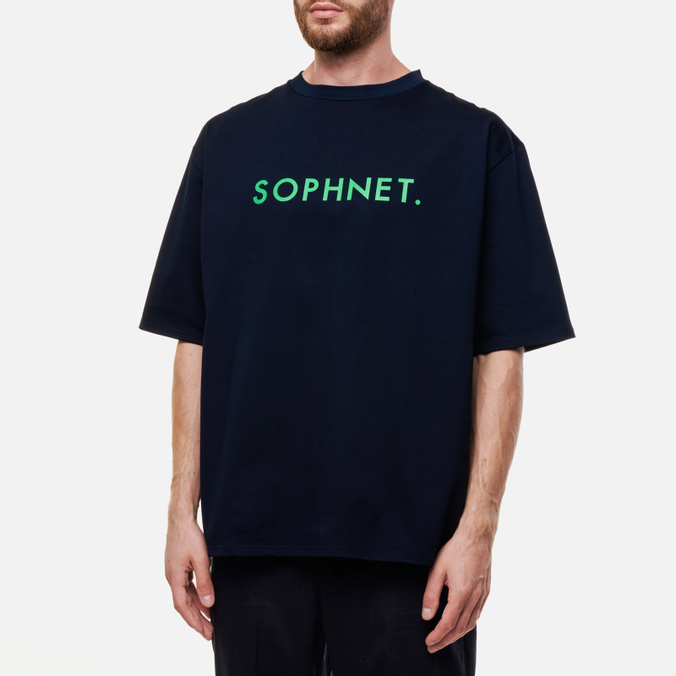 

Футболка мужская SOPHNET. SOPH-220070-NAVY синяя M, SOPH-220070-NAVY