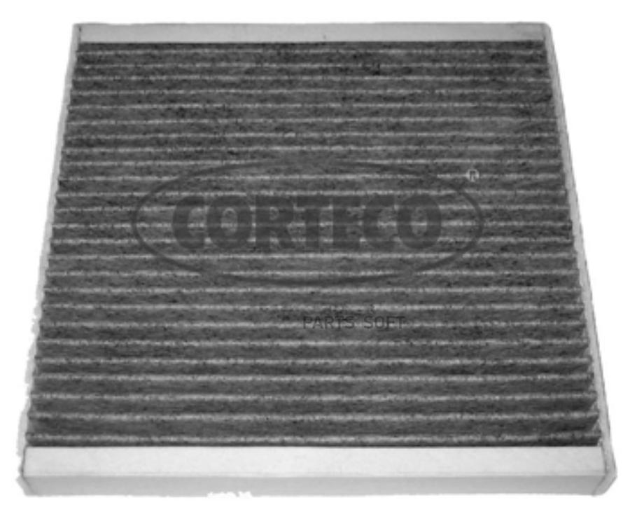 

CORTECO Фильтр салона угольный CC1323 SMART: FORTWO Cabrio 07-, FORTWO купе 07- 1шт