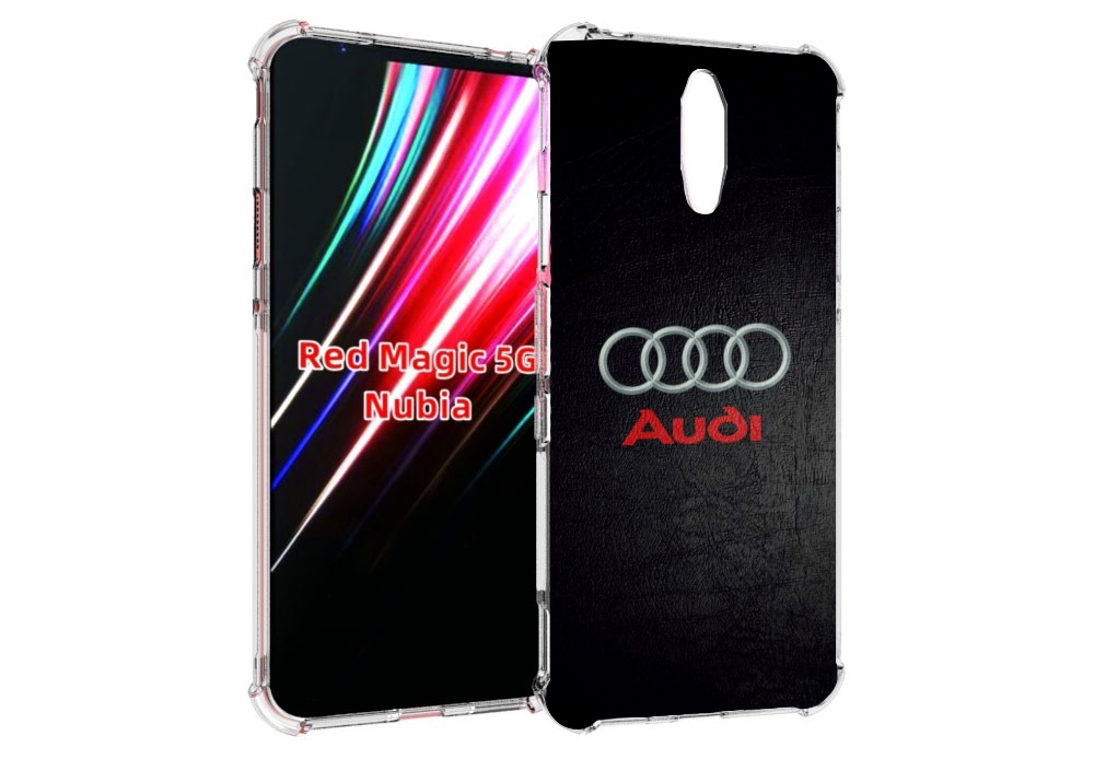 

Чехол MyPads audi ауди 6 мужской для ZTE Nubia Red Magic 1 5G, Прозрачный, Tocco