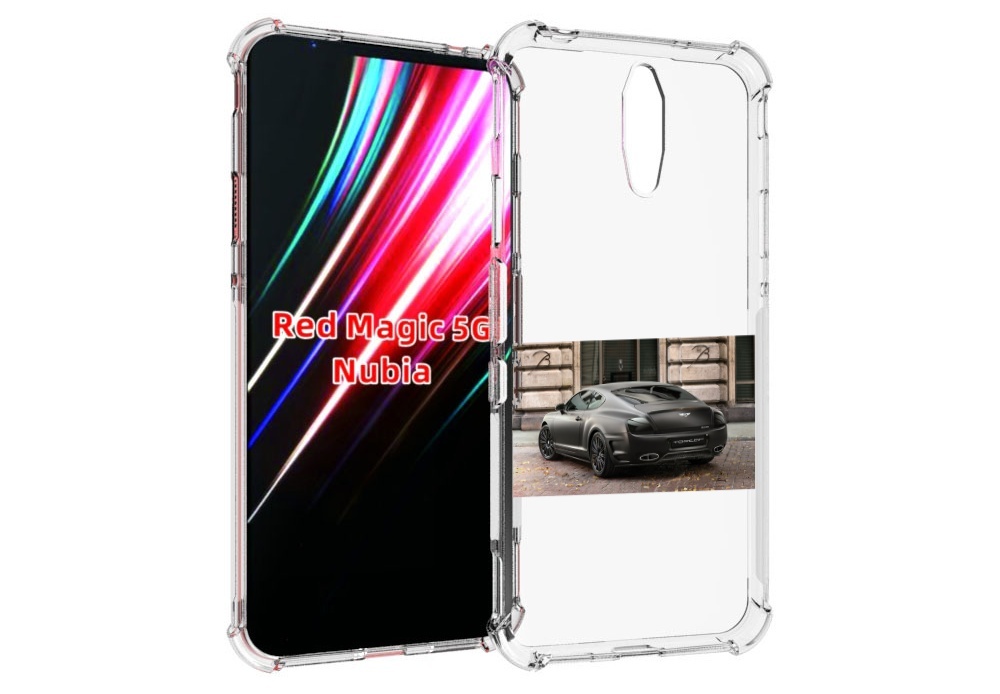 

Чехол MyPads bentley бентли 1 мужской для ZTE Nubia Red Magic 1 5G, Прозрачный, Tocco