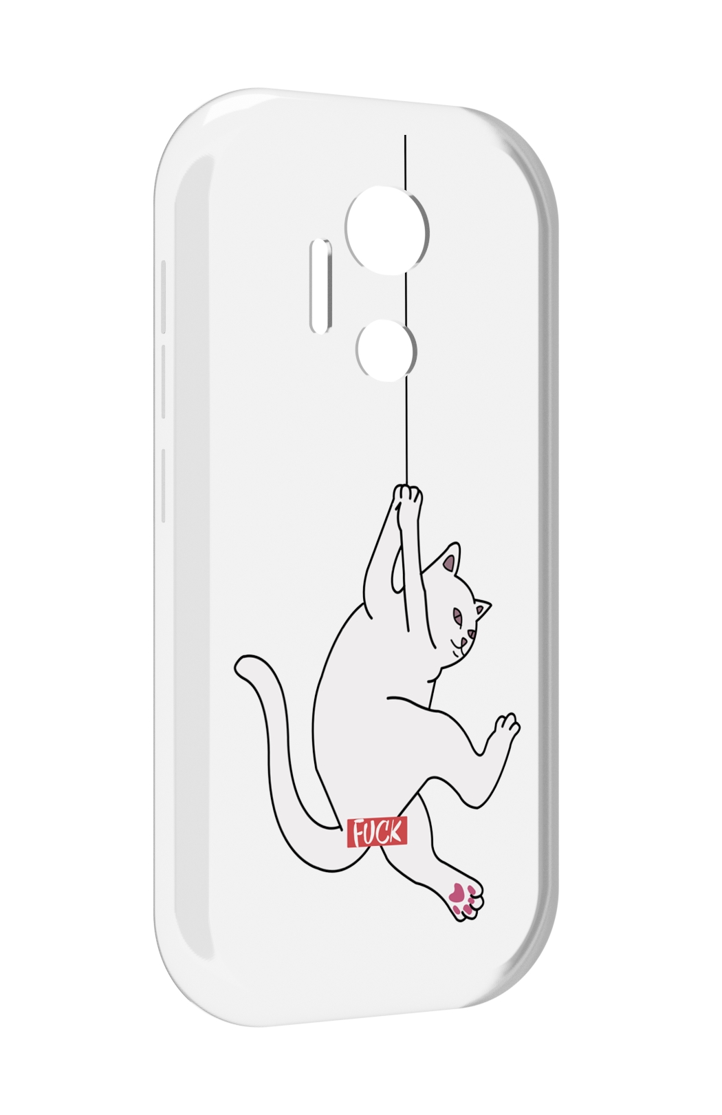 

Чехол MyPads котяра-на-веревке для doogee x97 pro, Прозрачный, Tocco