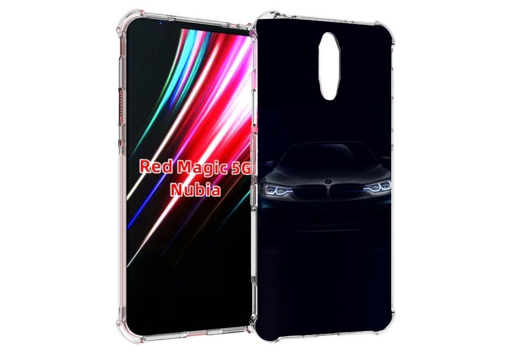 

Чехол MyPads bmw бмв 1 мужской для ZTE Nubia Red Magic 1 5G, Прозрачный, Tocco