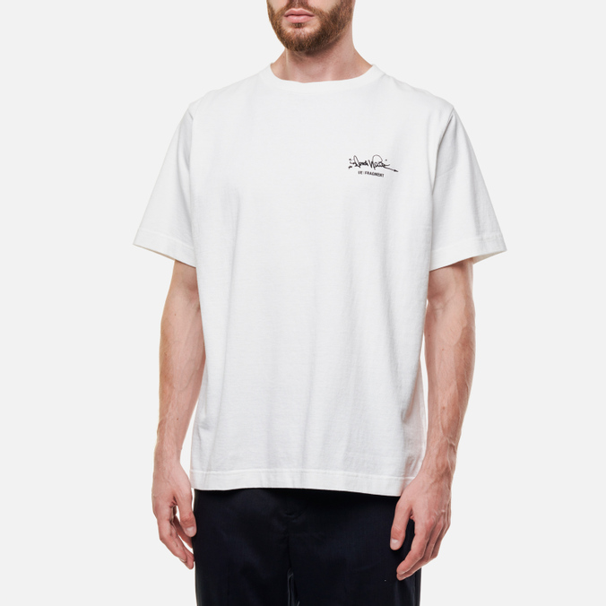 

Футболка мужская Uniform experiment UE-220007-WHITE белая M, UE-220007-WHITE
