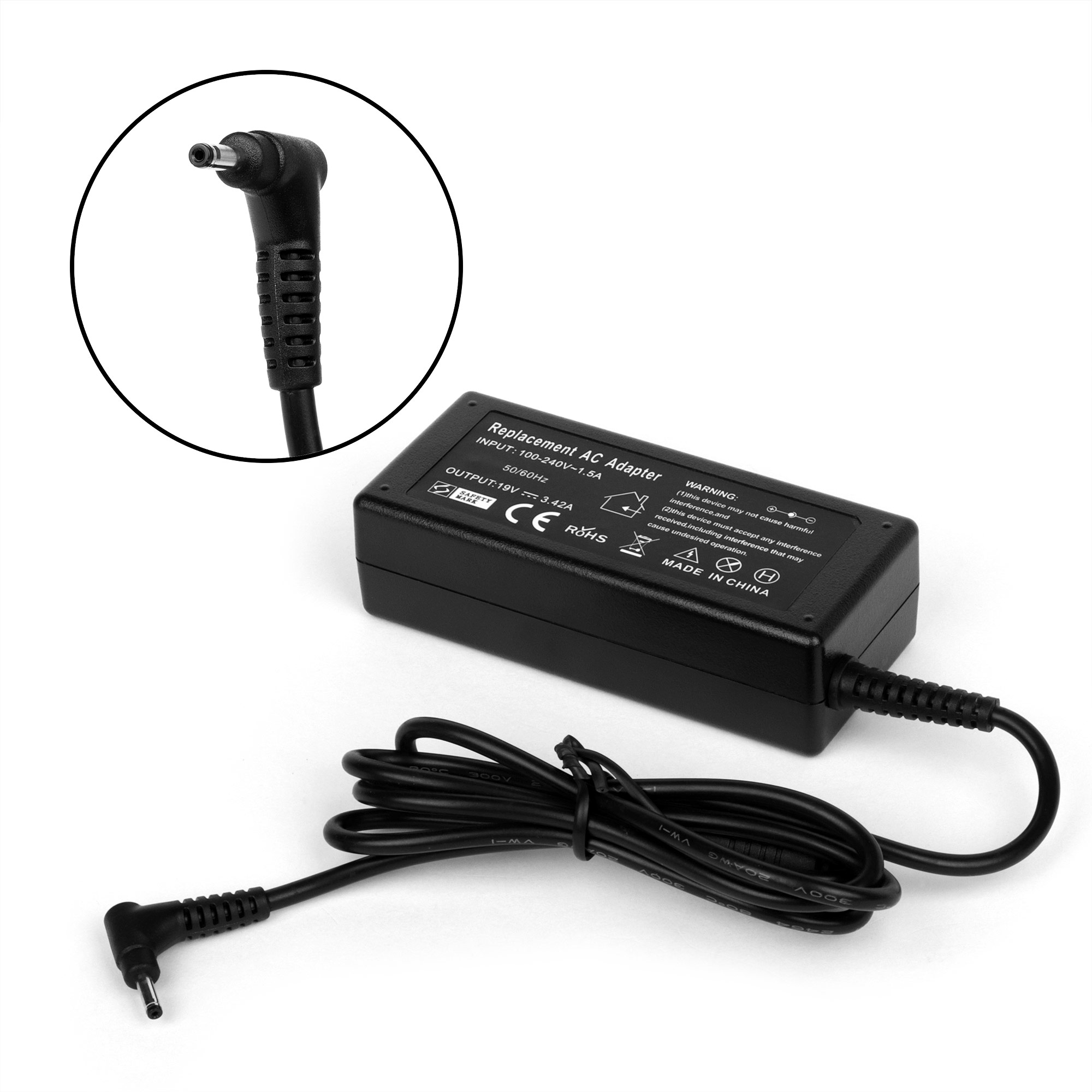 

Блок питания для ноутбука Acer 19V 3.42A (3.0x1.1) 65W PA-1650-80