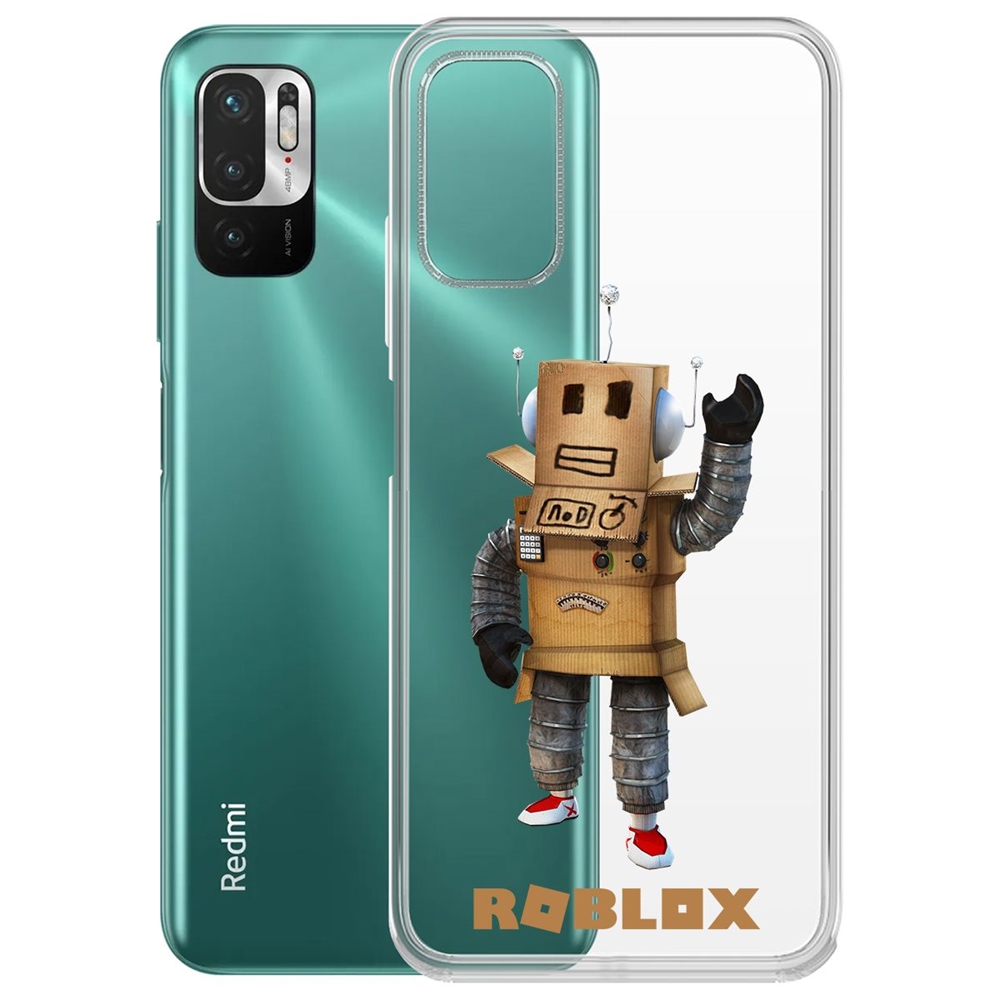 

Чехол-накладка Roblox-Мистер Робот для Xiaomi Redmi Note 10T/ Poco M3 Pro, Прозрачный