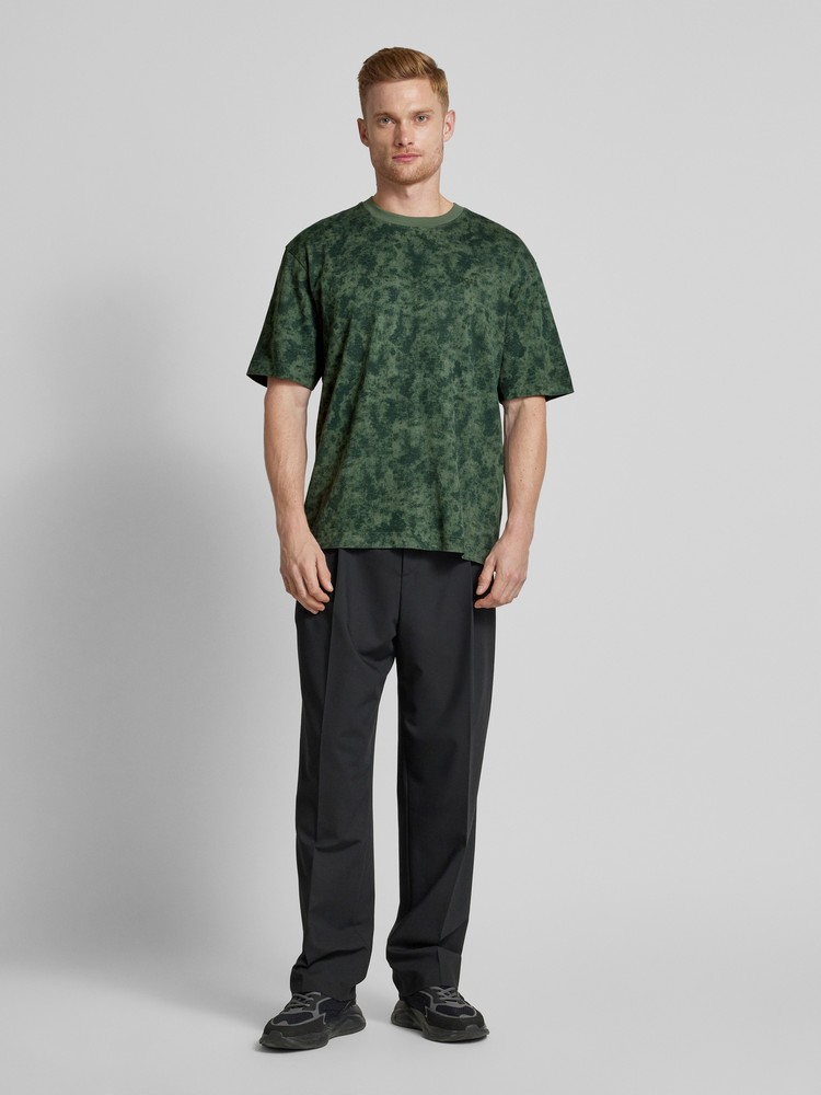 Футболка мужская BOSS 5051918300 зеленая L 13954₽