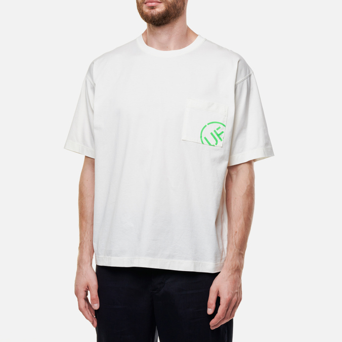 

Футболка мужская Uniform experiment UE-220040-WHITE белая XL, UE-220040-WHITE