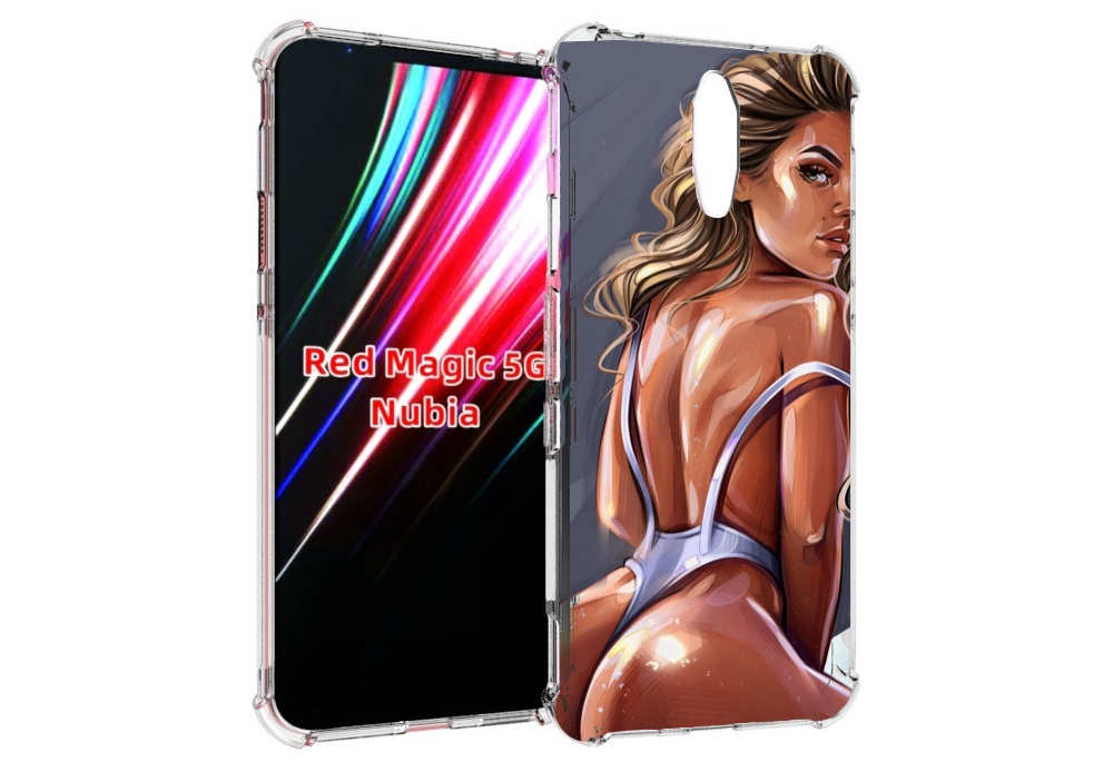 

Чехол MyPads craigos-art для ZTE Nubia Red Magic 1 5G, Прозрачный, Tocco