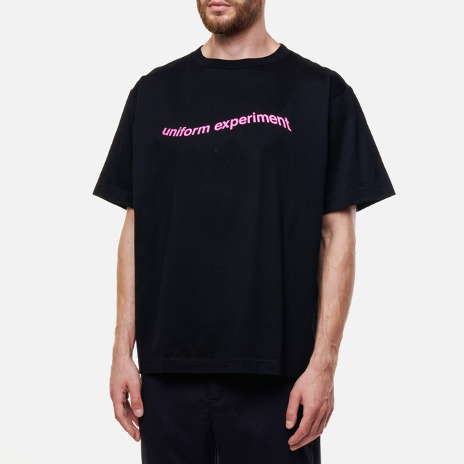 

Футболка мужская Uniform experiment UE-220051-BLACK черная S, UE-220051-BLACK