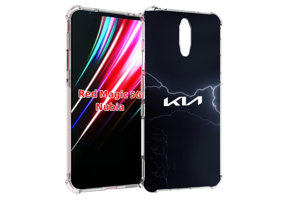 

Чехол MyPads kia киа 2 для ZTE Nubia Red Magic 1 5G, Прозрачный, Tocco