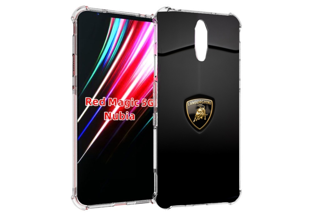 

Чехол MyPads lamborghini ламба 3 для ZTE Nubia Red Magic 1 5G, Прозрачный, Tocco
