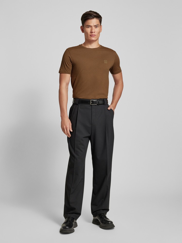 Футболка мужская BOSS 5050858400 коричневая S 9992₽