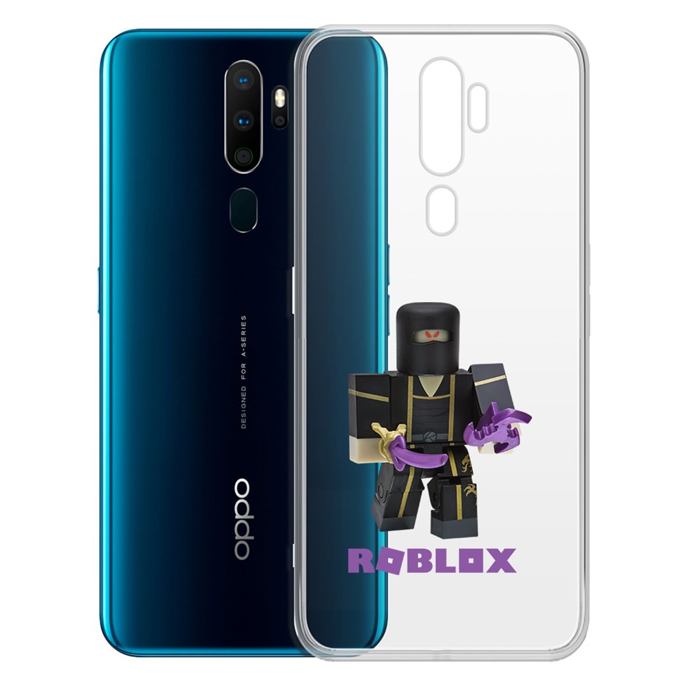 

Чехол-накладка Roblox-Ниндзя Ассасин для OPPO A5 (2020)/A9 (2020), Прозрачный