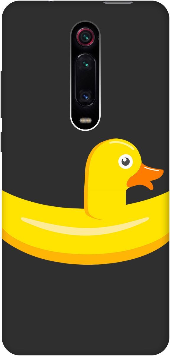 

Чехол на Xiaomi Mi 9T "Duck Swim Ring" черный, Черный;белый, 8463