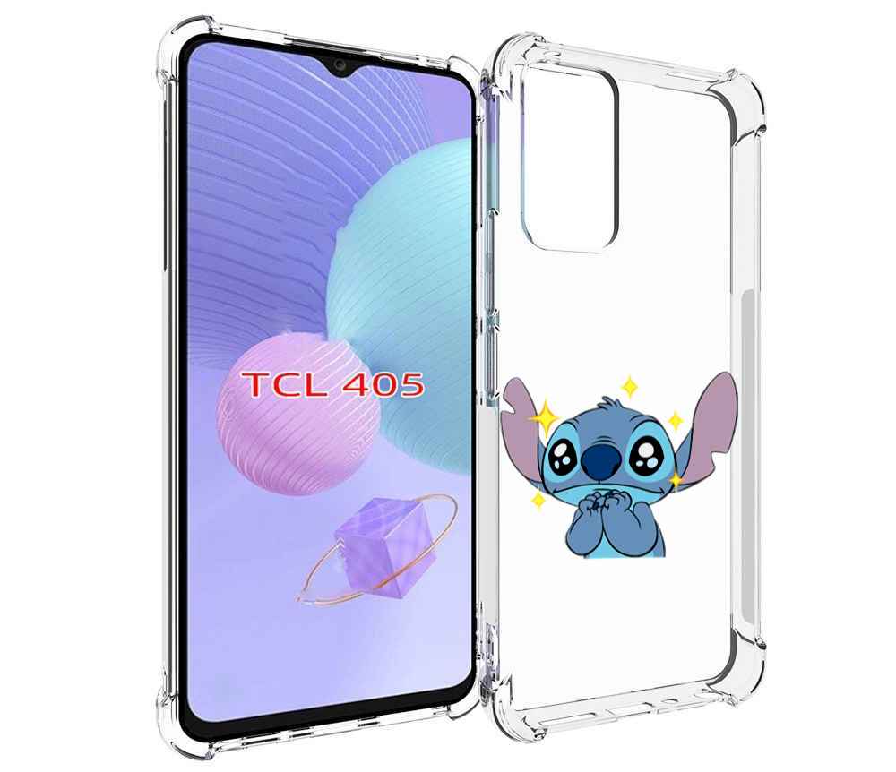 

Чехол MyPads милый-стич детский для TCL 405, Tocco