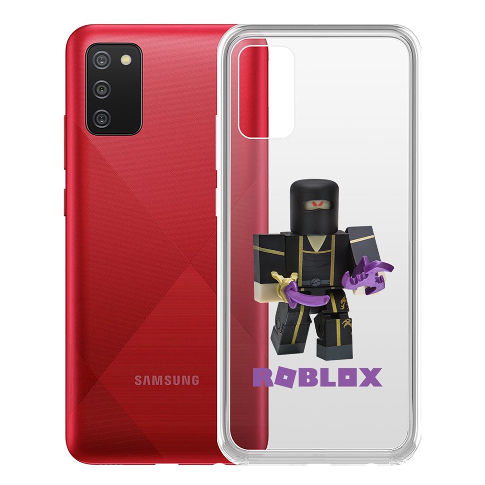 

Чехол-накладка Roblox-Ниндзя Ассасин для Samsung Galaxy A02s (A025), Прозрачный