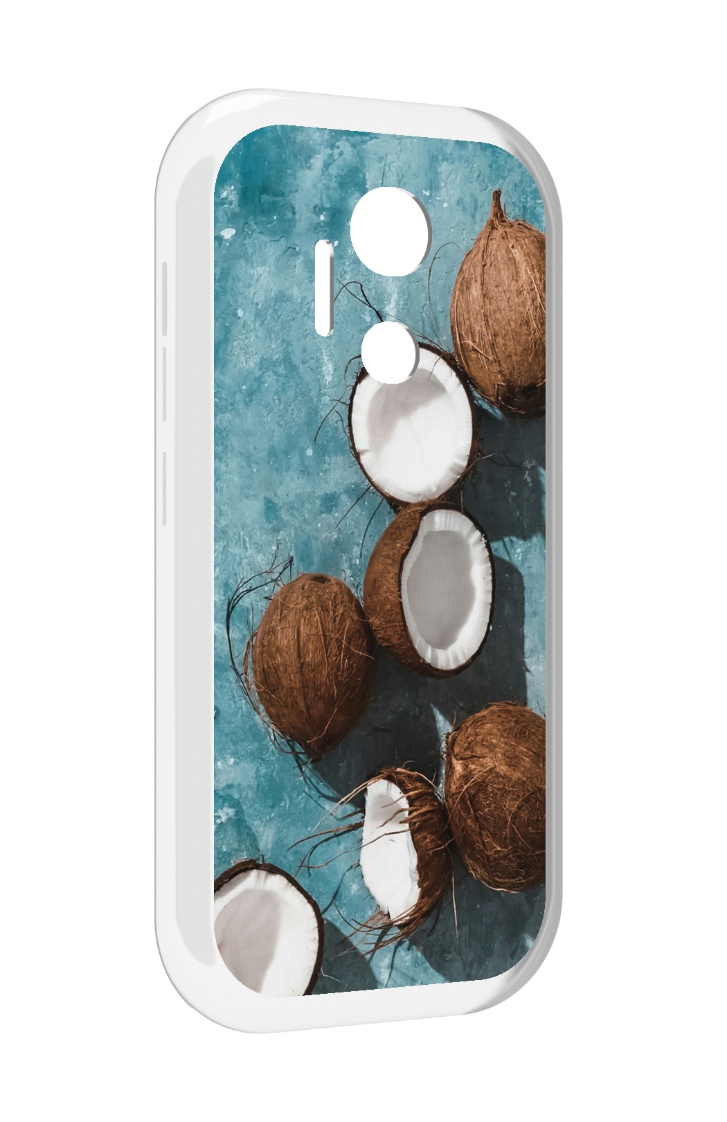 

Чехол MyPads красивые-кокосы для doogee x97 pro, Прозрачный, Tocco