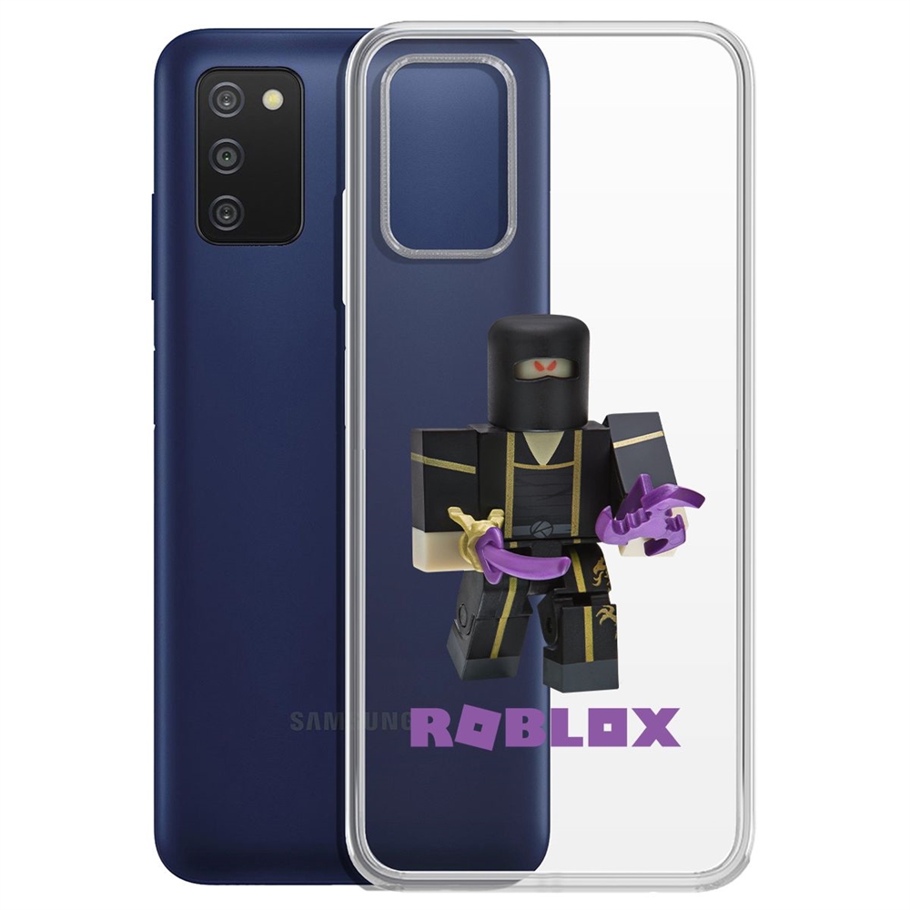 

Чехол-накладка Roblox-Ниндзя Ассасин для Samsung Galaxy A03s (A037), Прозрачный