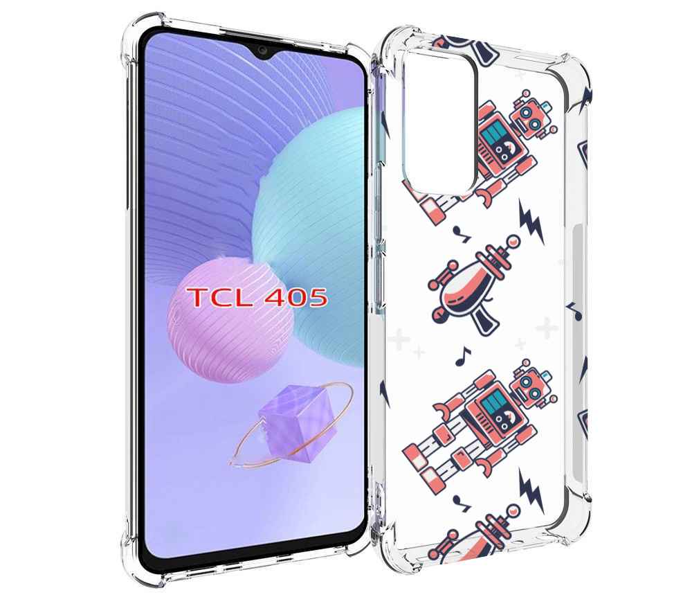 

Чехол MyPads мини-роботы для TCL 405, Tocco