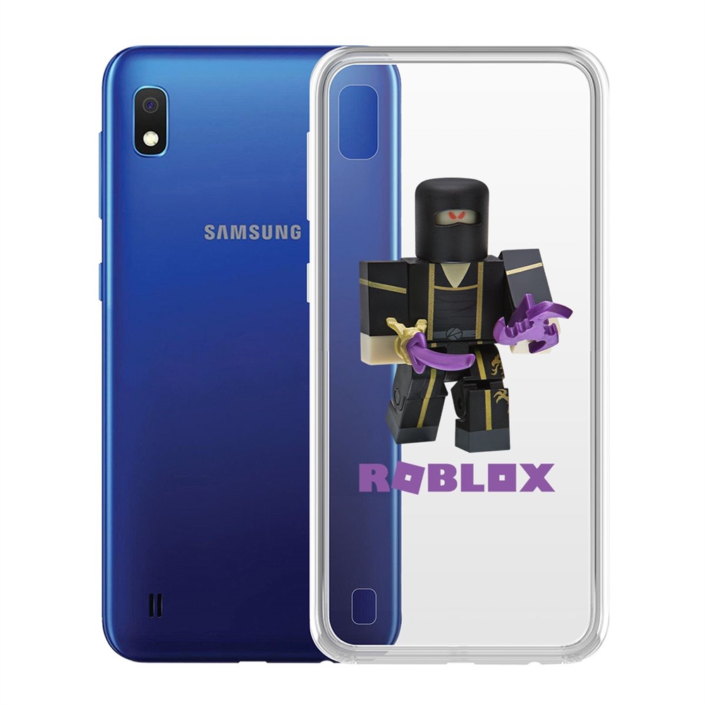 

Чехол-накладка Roblox-Ниндзя Ассасин для Samsung Galaxy A10 (A105), Прозрачный