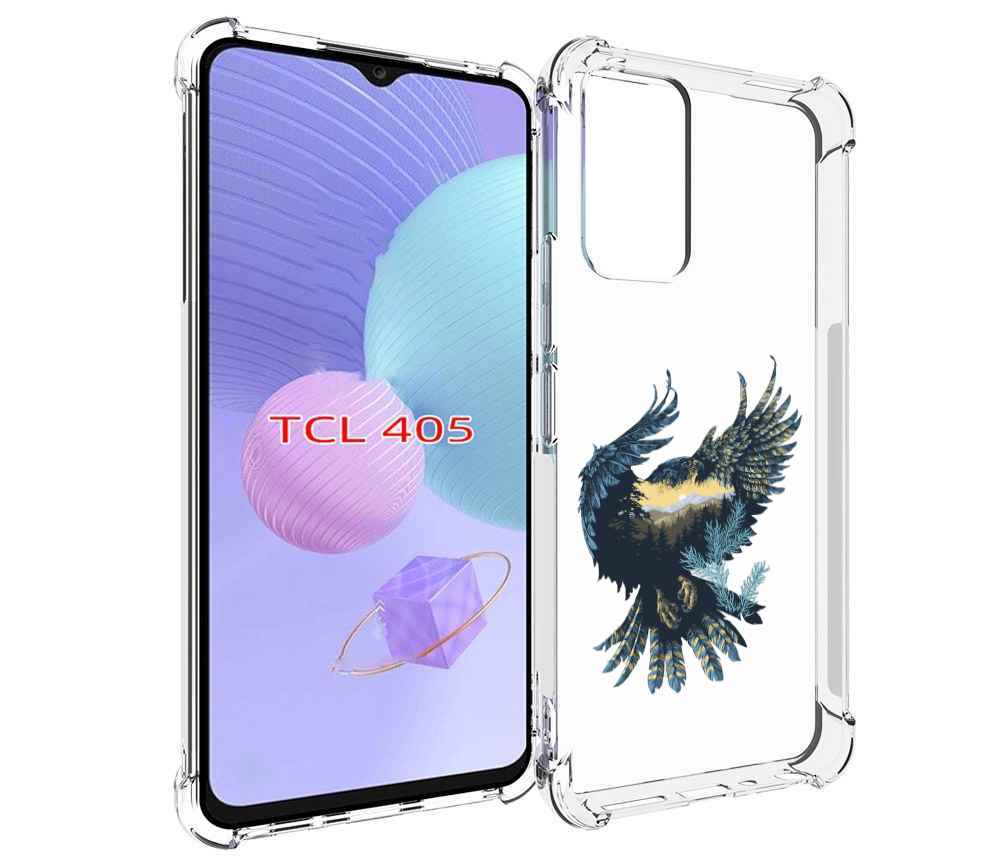 

Чехол MyPads мирок в соколе для TCL 405, Tocco
