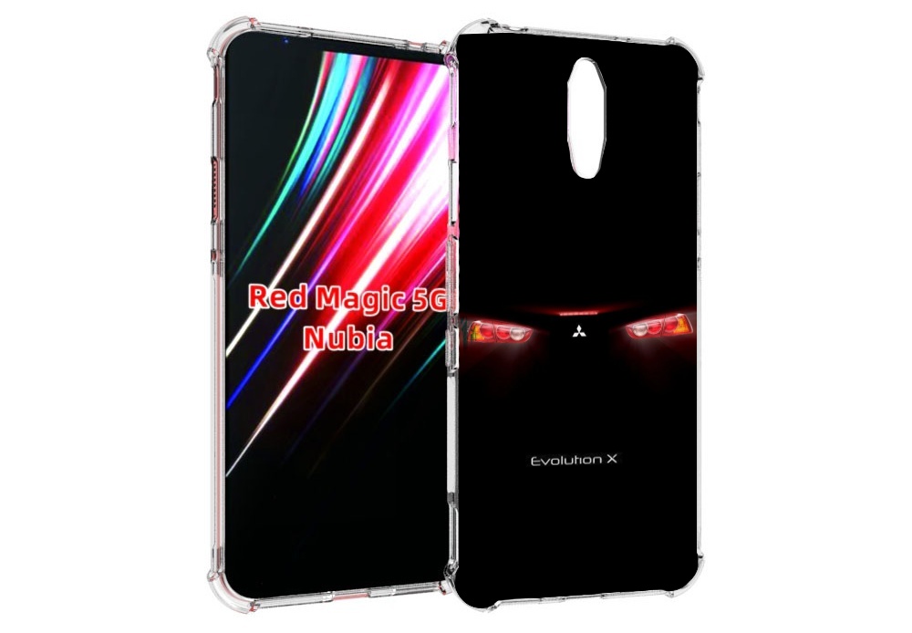

Чехол MyPads mitsubishi-мицубиси-1 для ZTE Nubia Red Magic 1 5G, Прозрачный, Tocco