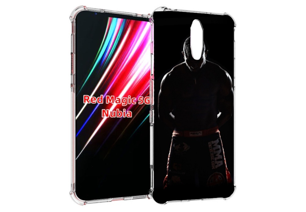 

Чехол MyPads mma единоборства для ZTE Nubia Red Magic 1 5G, Прозрачный, Tocco