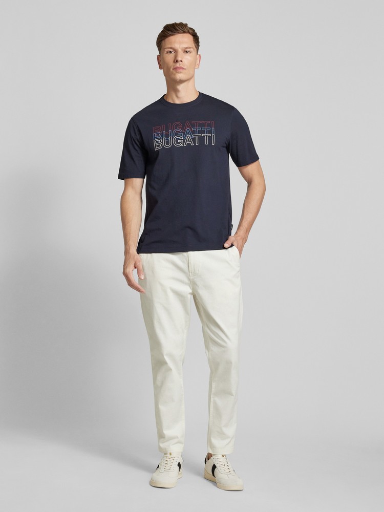 Футболка мужская Bugatti 65086B 8350 синяя L 6032₽