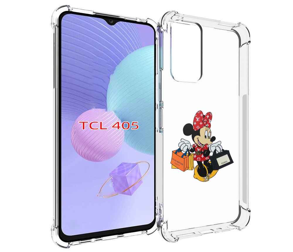 

Чехол MyPads модная-девочка-из-микки-мауса женский для TCL 405, Tocco